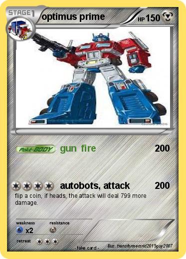 Pokemon optimus prime