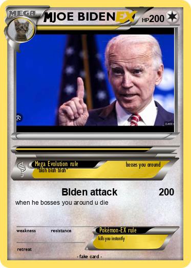 Pokemon JOE BIDEN
