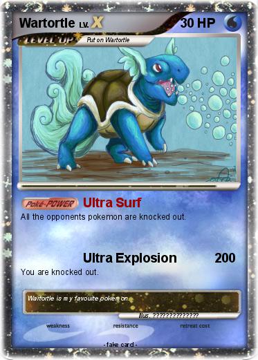 Pokemon Wartortle