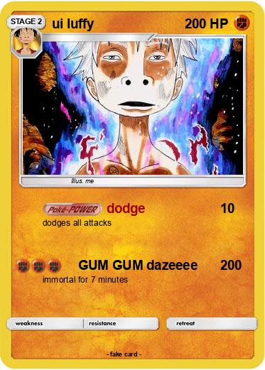 Pokemon ui luffy