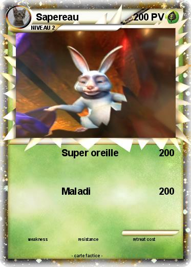 Pokemon Sapereau
