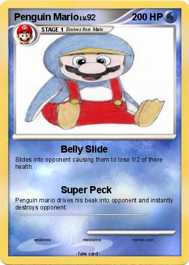 Pokemon Penguin Mario