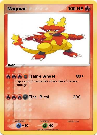Pokemon Magmar                                                                                 