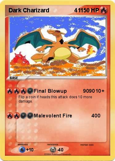Pokemon Dark Charizard                41                          