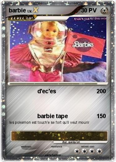 Pokemon barbie