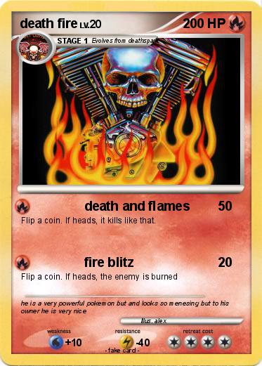 Pokemon death fire