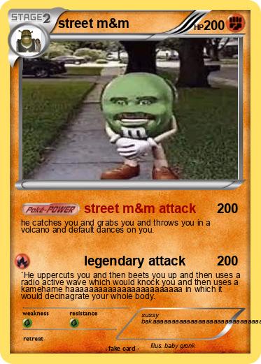 Pokemon street m&m