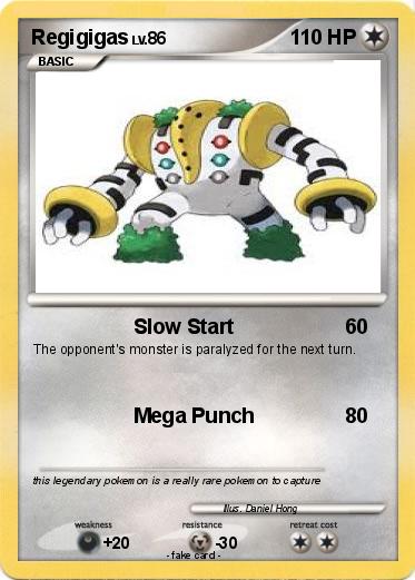 Pokemon Regigigas