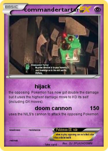 Pokemon commandertartar