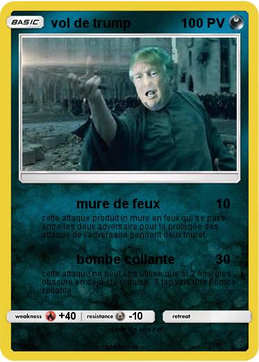 Pokemon vol de trump