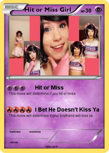 Pokemon Hit or Miss Girl