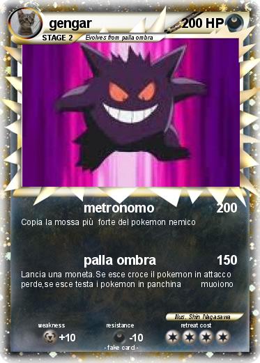 Pokemon gengar