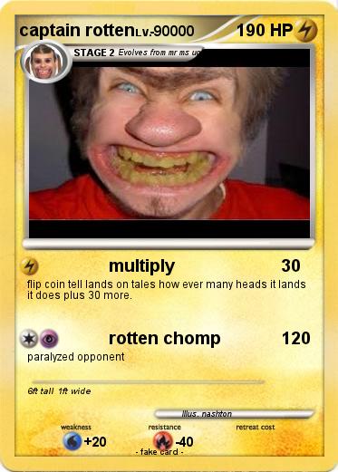 Pokemon captain rotten
