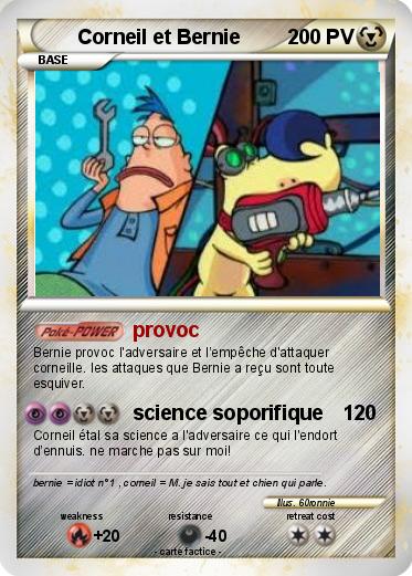 Pokemon Corneil et Bernie