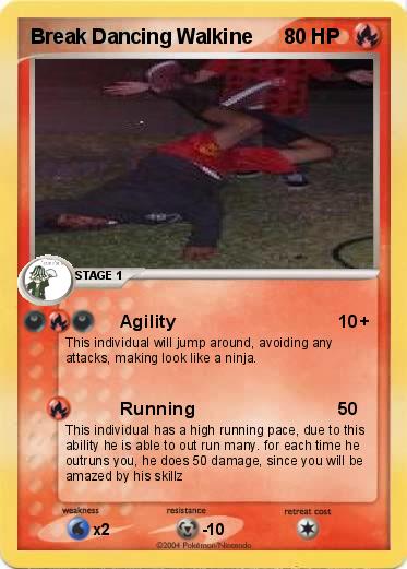 Pokemon Break Dancing Walkine