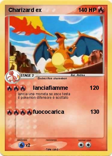 Pokemon Charizard ex