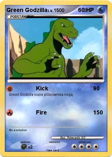 Pokemon Green Godzilla