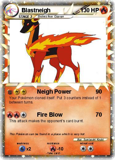 Pokemon Blastneigh