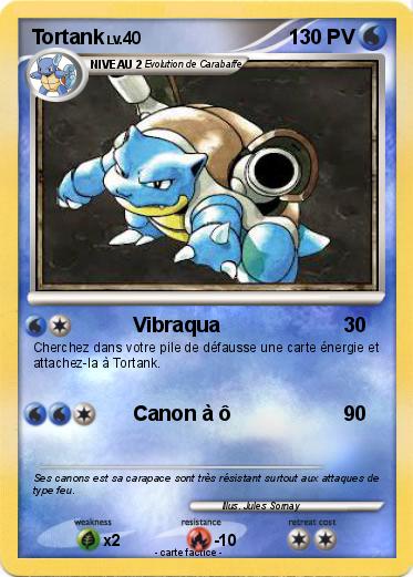 Pokemon Tortank