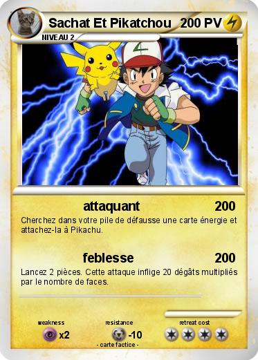 Pokemon Sachat Et Pikatchou