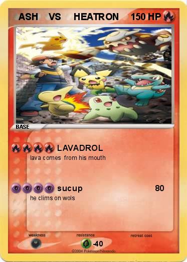 Pokemon   ASH    VS     HEATRON