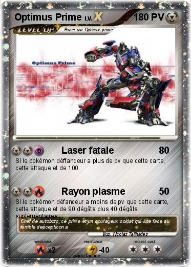 Pokemon Optimus Prime