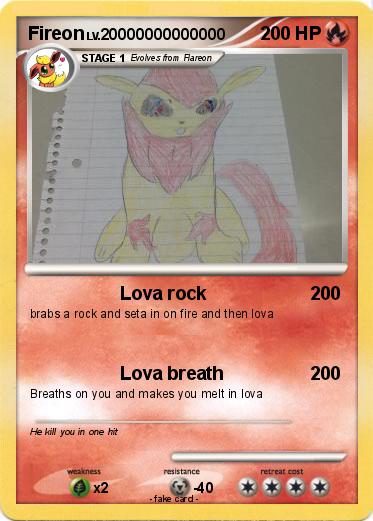 Pokemon Fireon