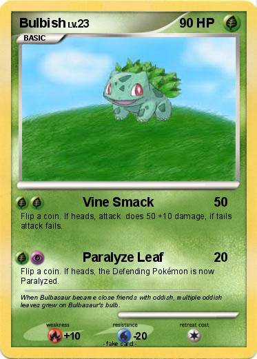 Pokemon Bulbish
