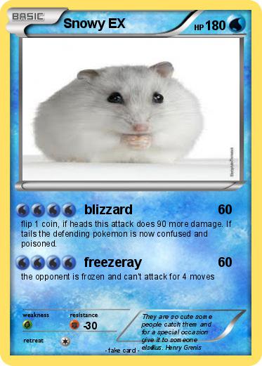 Pokemon Snowy EX