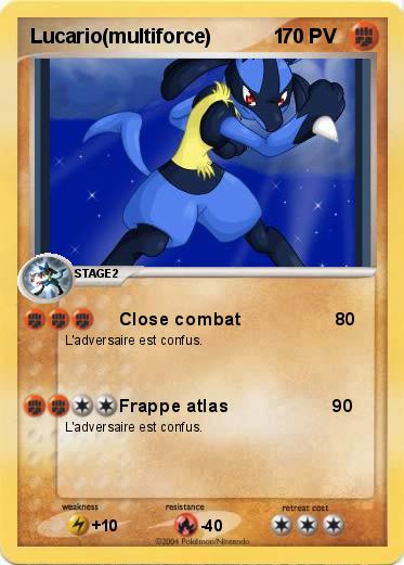 Pokemon Lucario(multiforce)           1