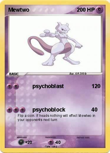 Pokemon Mewtwo