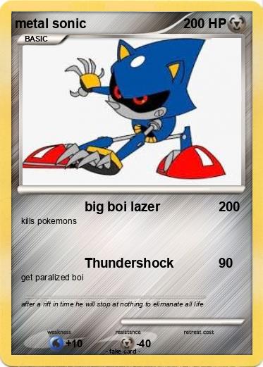 Pokemon metal sonic