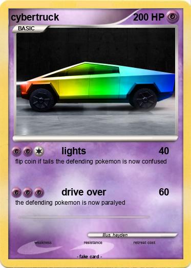 Pokemon cybertruck