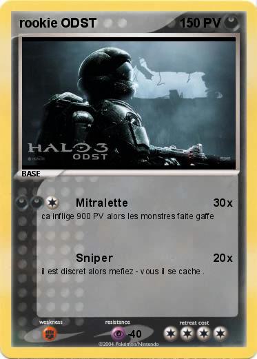 Pokemon rookie ODST