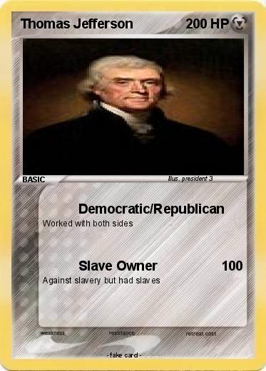 Pokemon Thomas Jefferson