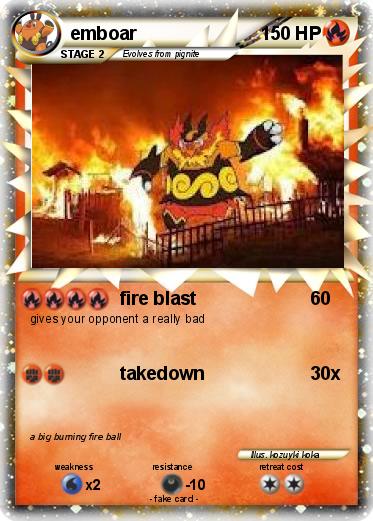 Pokemon emboar