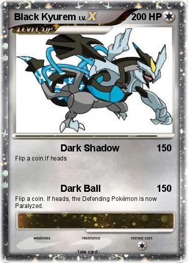 Pokemon Black Kyurem