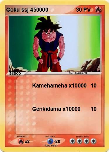 Pokemon Goku ssj 450000