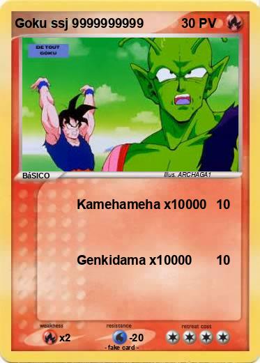 Pokemon Goku ssj 9999999999