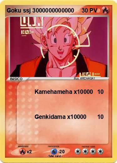 Pokemon Goku ssj 3000000000000
