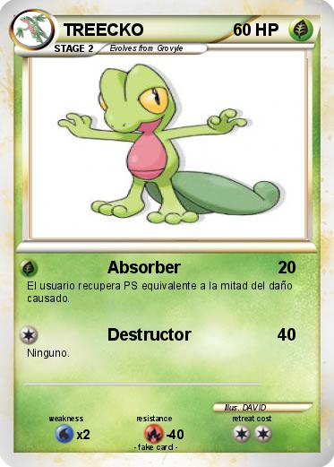 Pokemon TREECKO