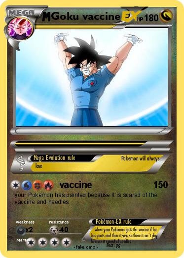 Pokemon Goku vaccine