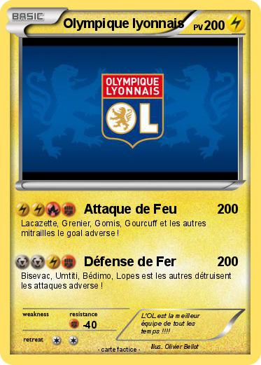 Pokemon Olympique lyonnais