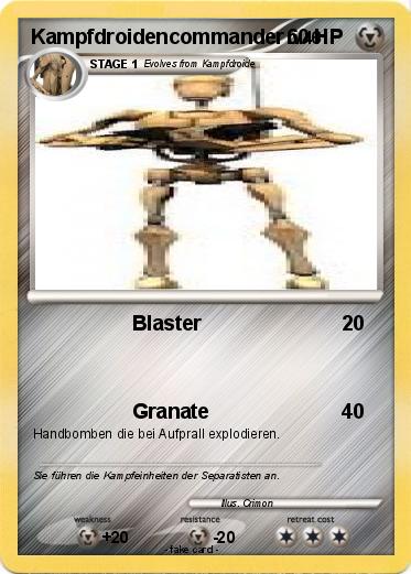Pokemon Kampfdroidencommander