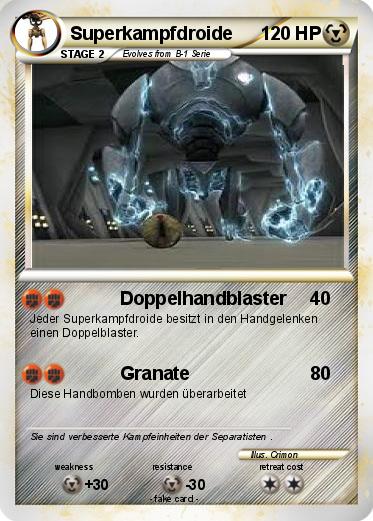 Pokemon Superkampfdroide