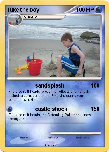 Pokemon luke the boy