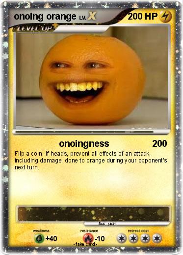Pokemon onoing orange