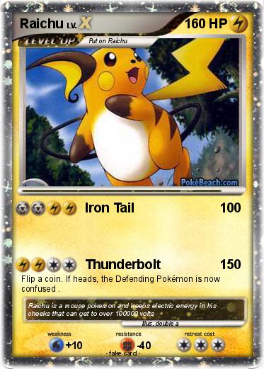 Pokemon Raichu