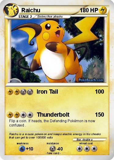 Pokemon Raichu