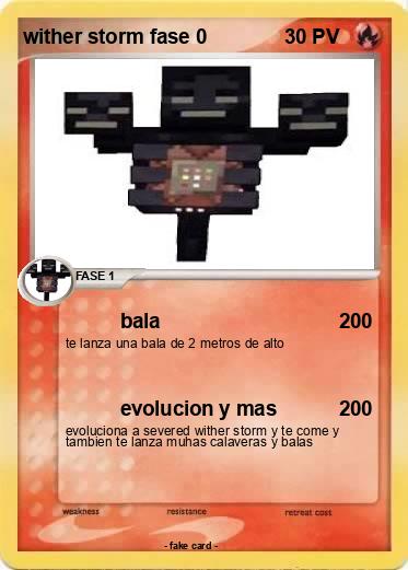 Pokemon wither storm fase 0